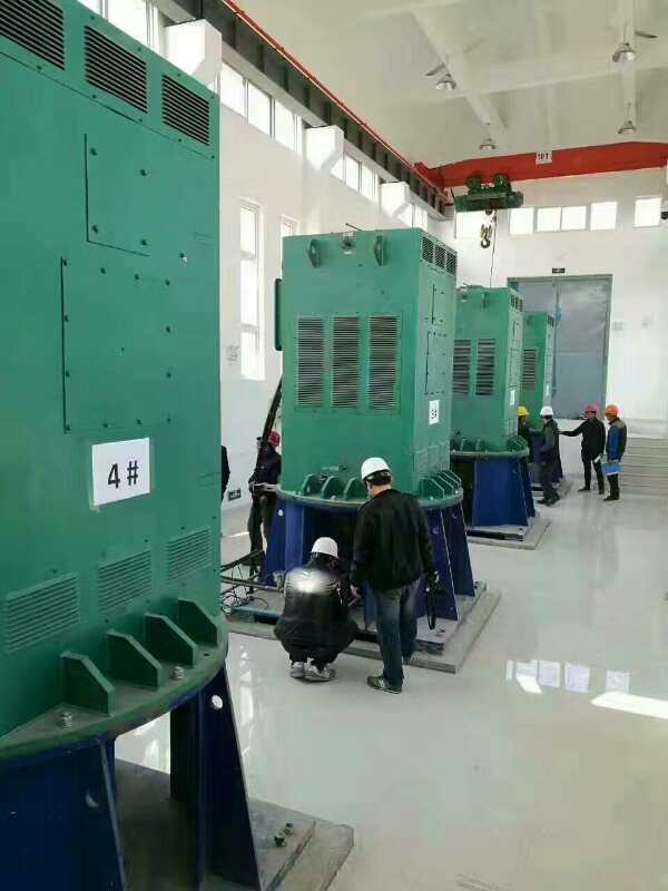 YKS5604-12某污水处理厂使用我厂的立式高压电机安装现场质量好不好